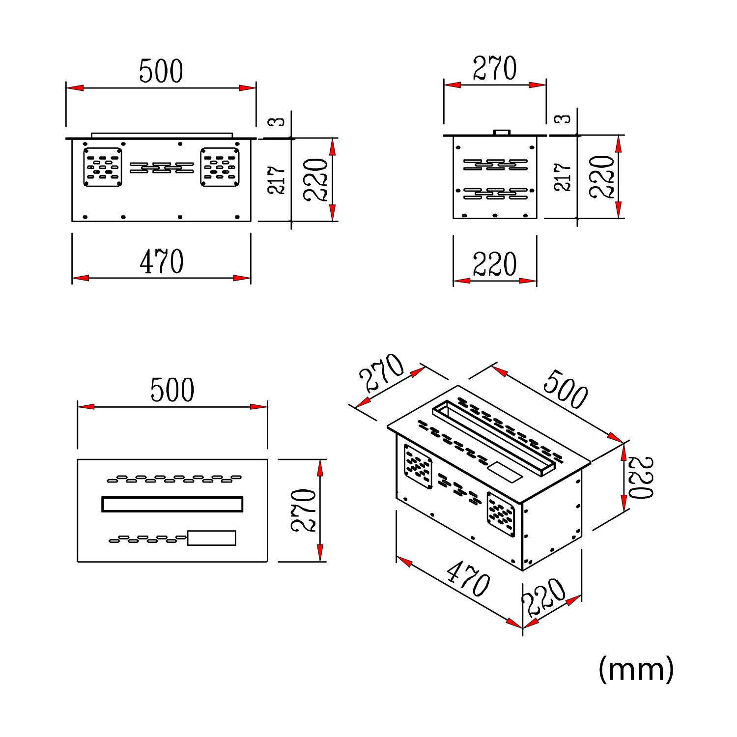 CAMINETTO-CALDARO-50 - SINED | Docce in piscina | Lettini da giardino | Caminetti elettrici! Infrarossi