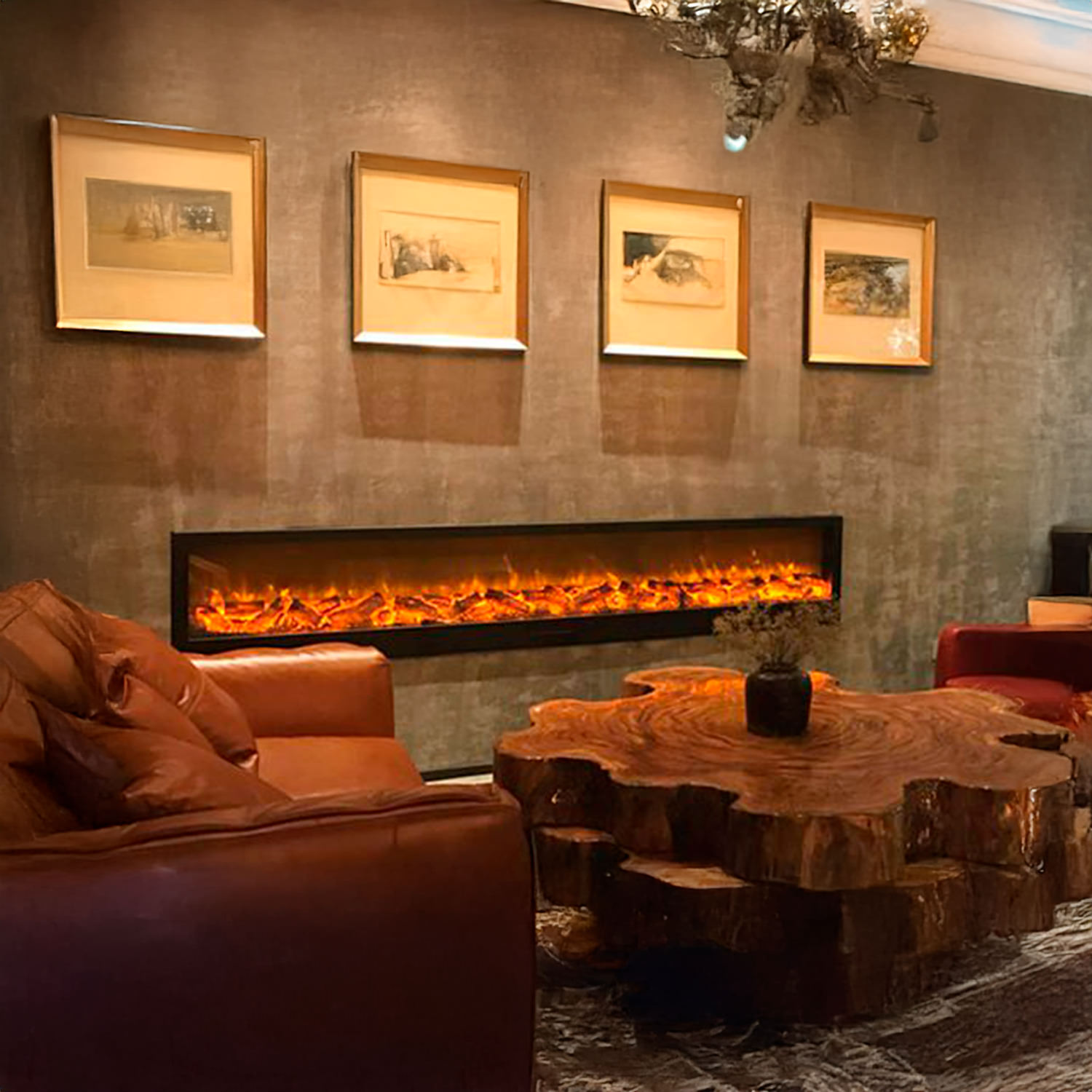 CAMINETTO-ETNA-300-6 - SINED | Docce in piscina | Lettini da giardino | Caminetti elettrici! Infrarossi