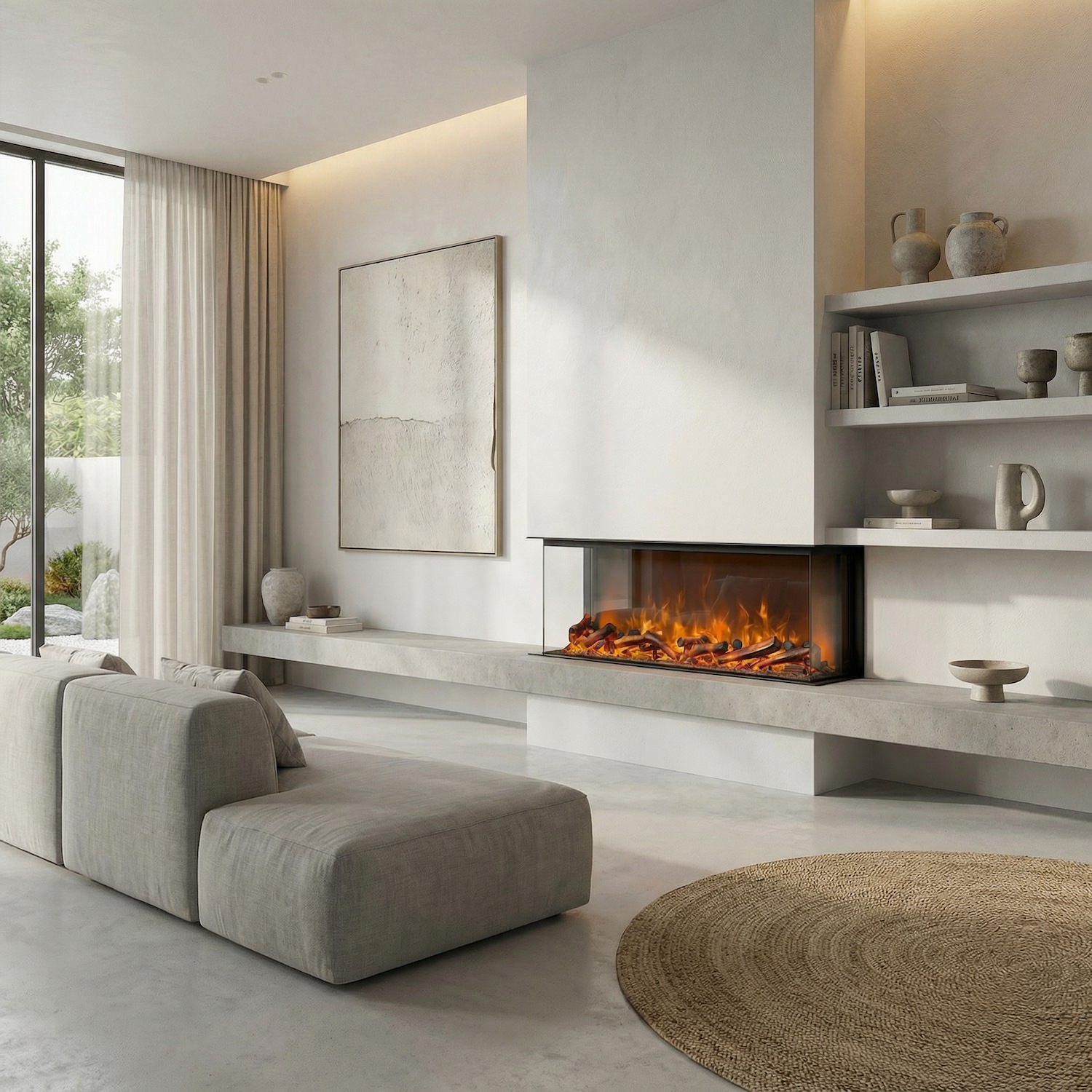 CAMINETTO-MERANO-108-6 - SINED | Docce in piscina | Lettini da giardino | Caminetti elettrici! Infrarossi