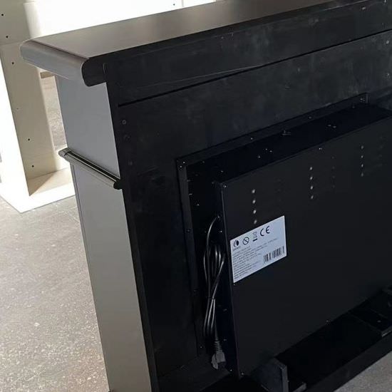 CAMINO-LIPARI-NERO-8 - SINED | Docce in piscina | Lettini da giardino | Caminetti elettrici! Infrarossi