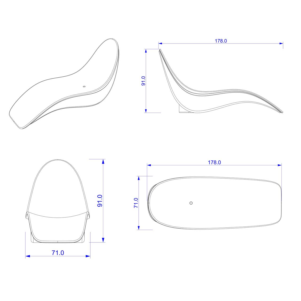 CHAISE-LONGUE-SIRIO-BIANCA - immagine 11