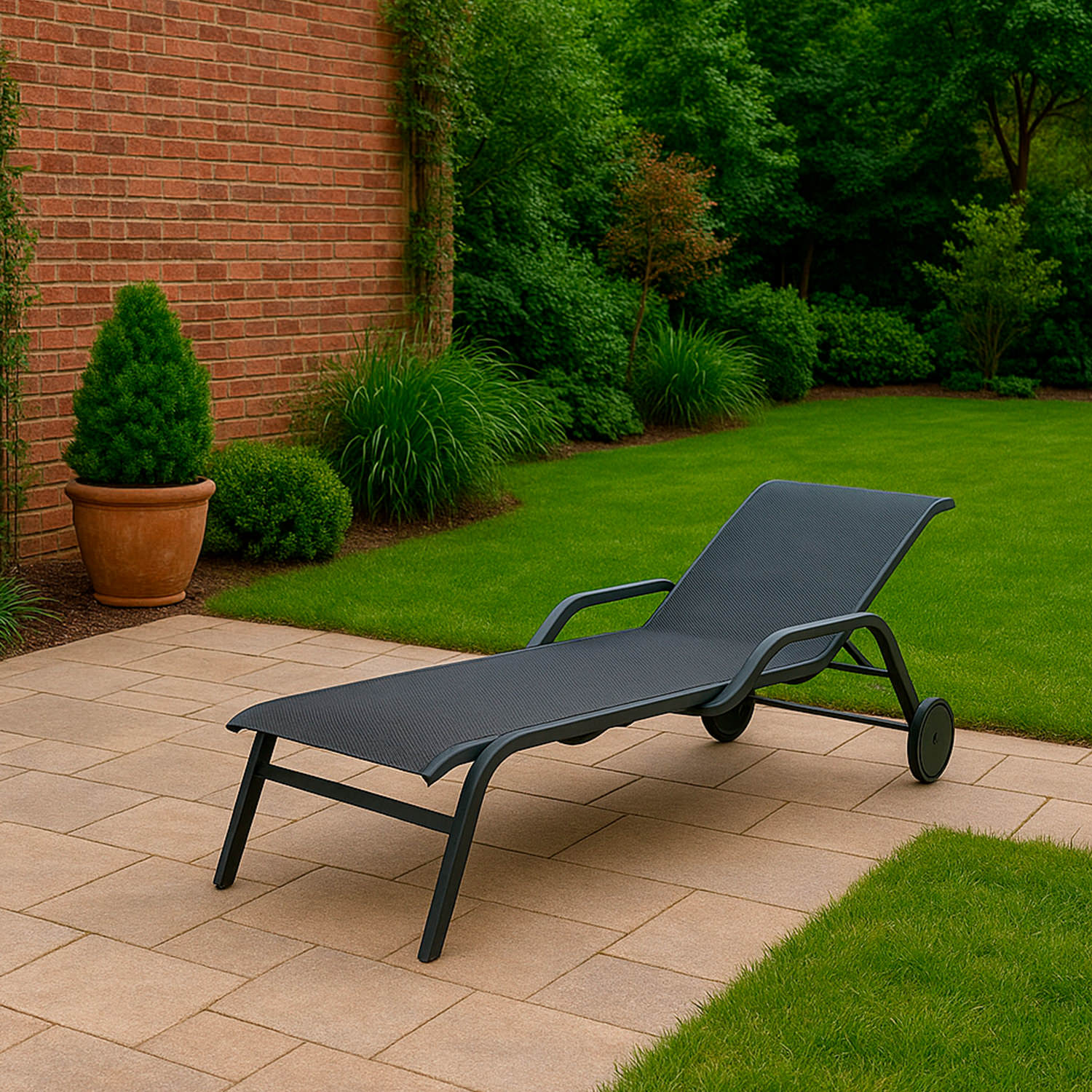 CHAISE-LOUNGE-ARTURO-ANTRACITE - immagine 3