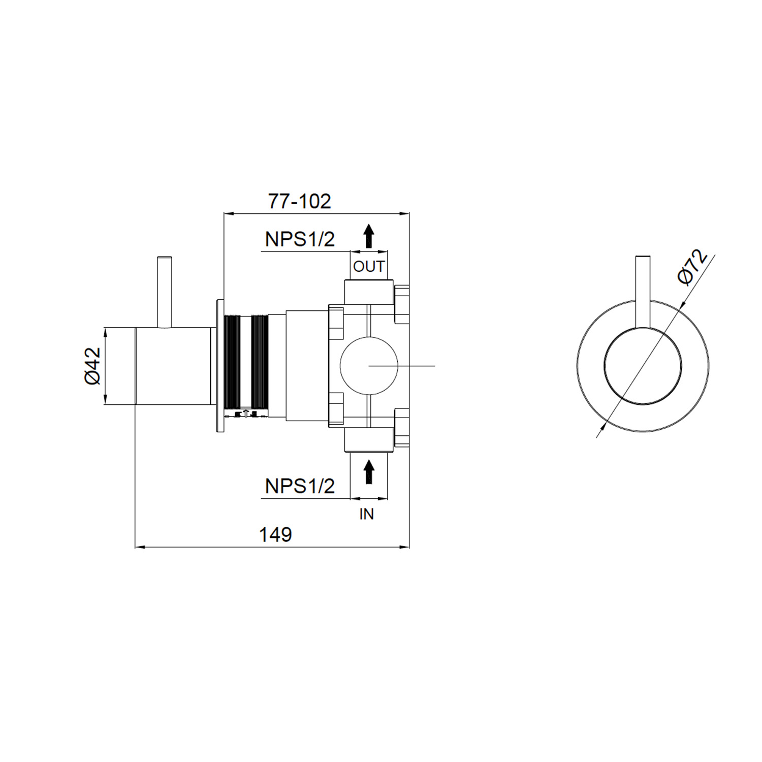DEVIATORE-MURO-LEVANTE-INOX - immagine 3