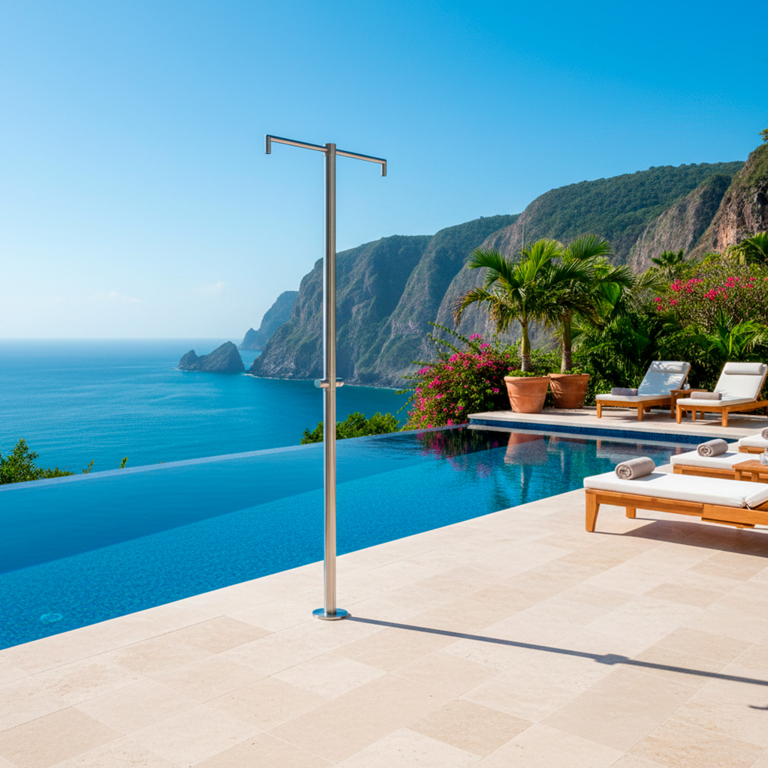 DOCCIA-INOX-BICEFALO - immagine 5