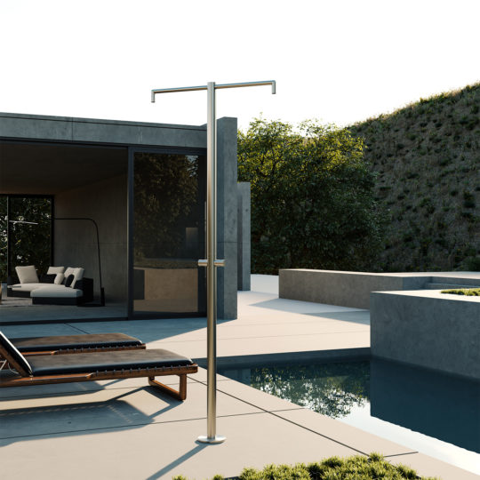 DOCCIA-INOX-BICEFALO