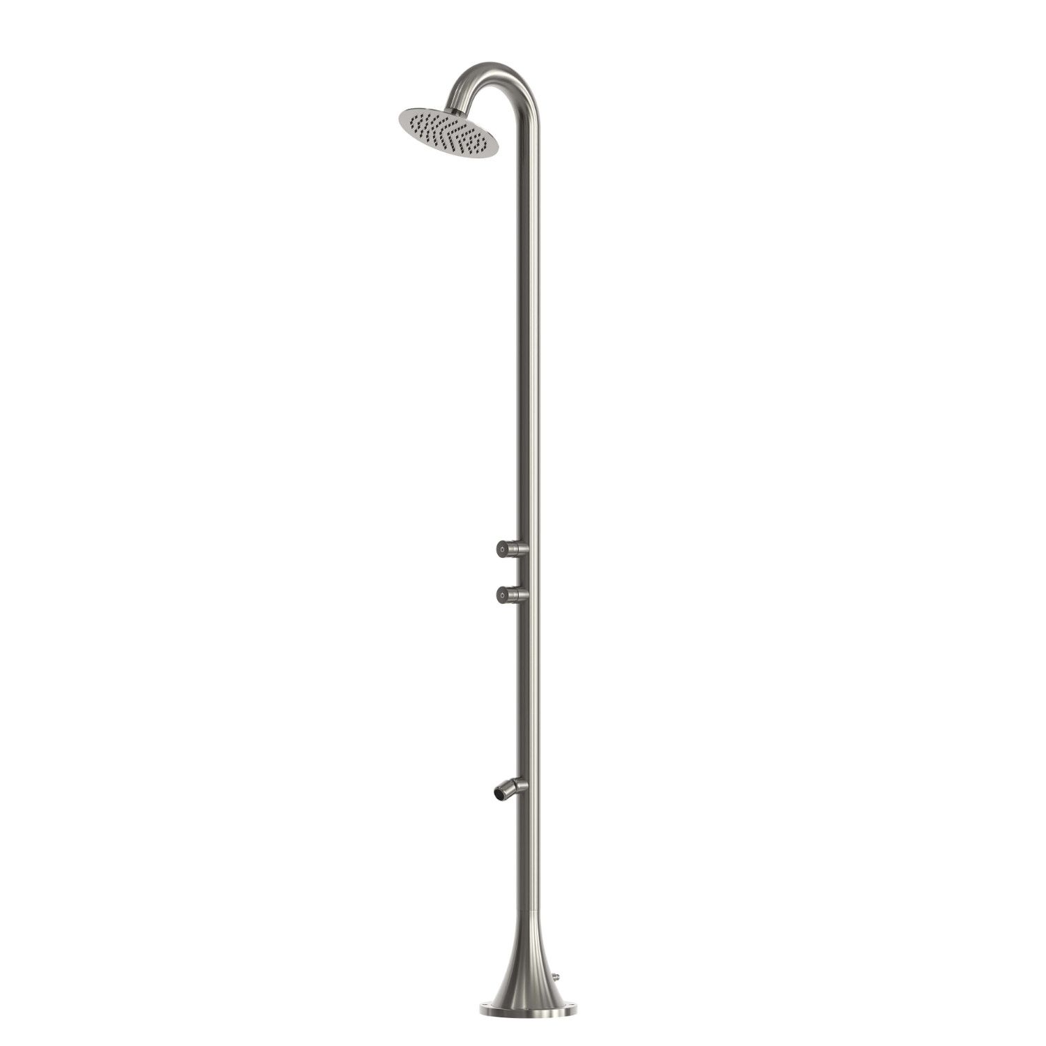 DOCCIA-INOX-LUNA-DOPPIO-TMP-CANNA-FUCILE DOCCIA-INOX-LUNA-DOPPIO-TMP-CANNA-FUCILE - immagine 2