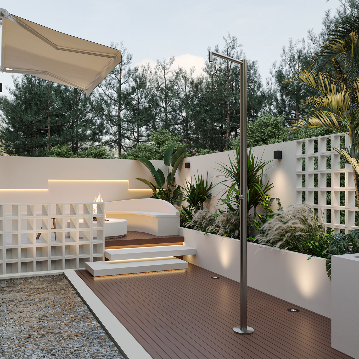 DOCCIA-INOX-MONOCOLO - immagine 7