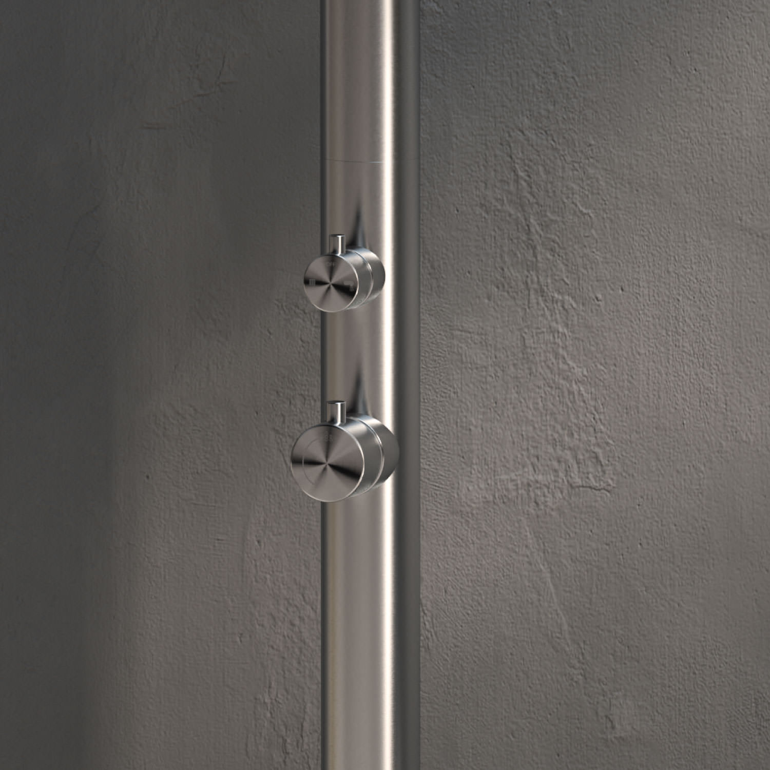 DOCCIA-OLBIA-INOX-2 - SINED | Docce in piscina | Lettini da giardino | Caminetti elettrici! Infrarossi