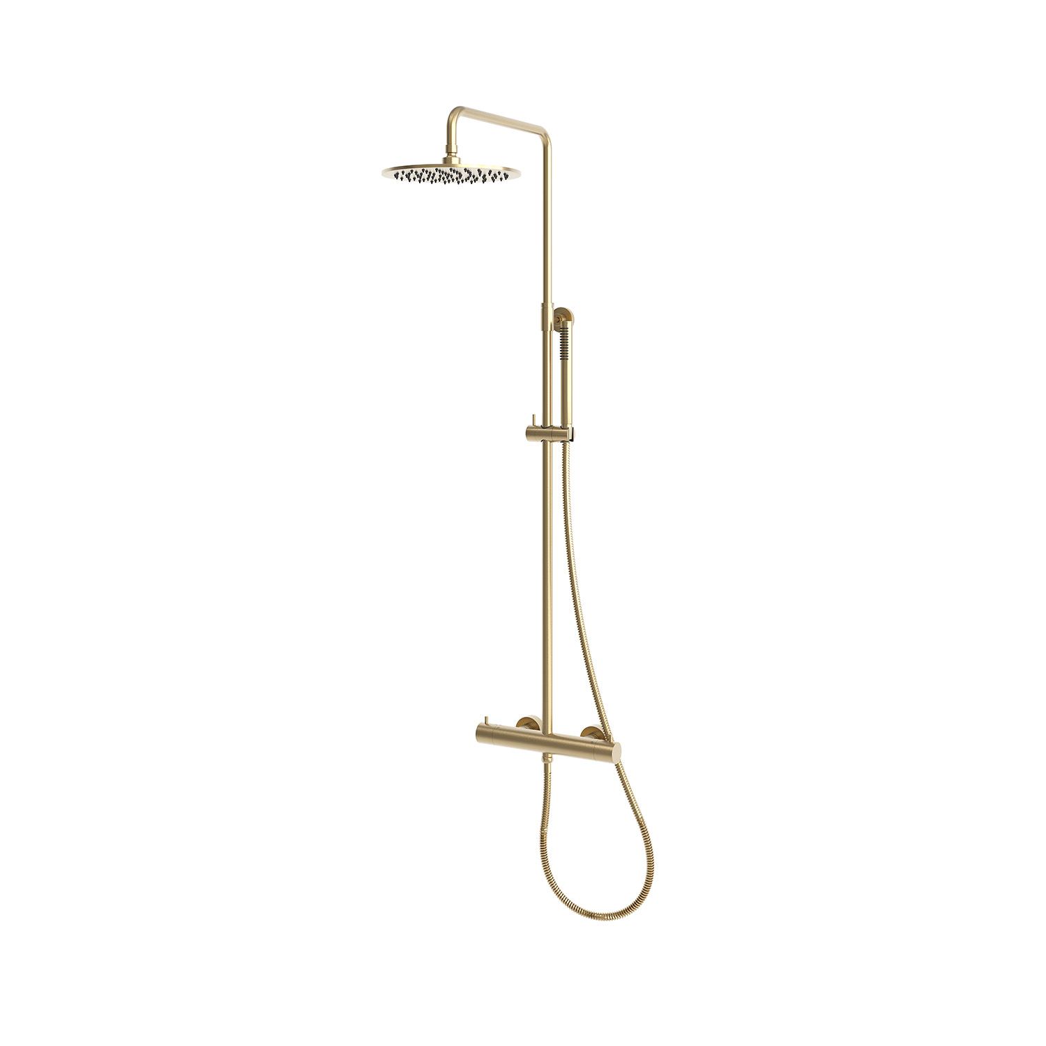 DOCCIA-PARETE-LEVANTE-TERMOSTATICA-ORO DOCCIA-PARETE-LEVANTE-TERMOSTATICA-ORO - immagine 2