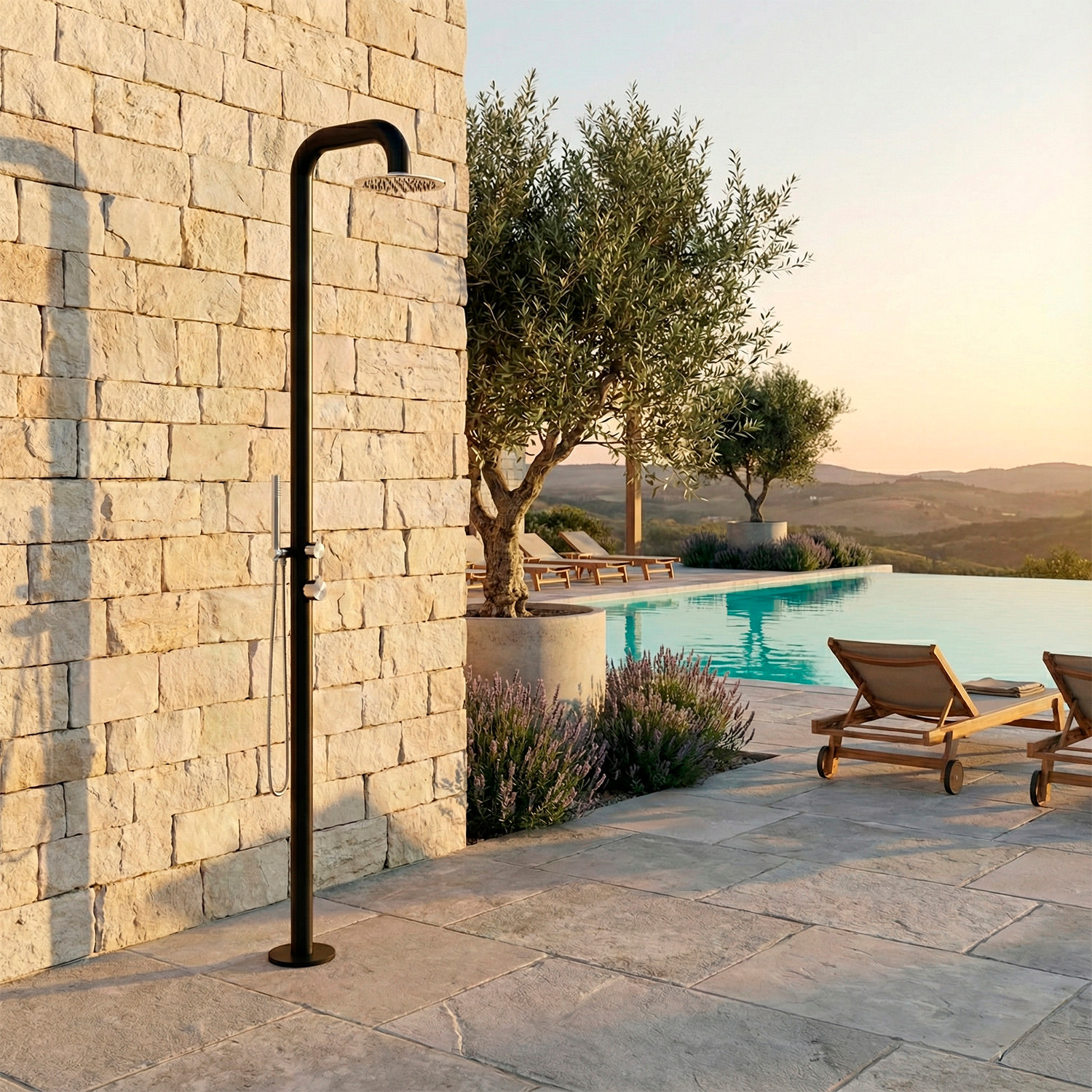 DOCCIA-PULA-DUO-NERA-INOX - immagine 3