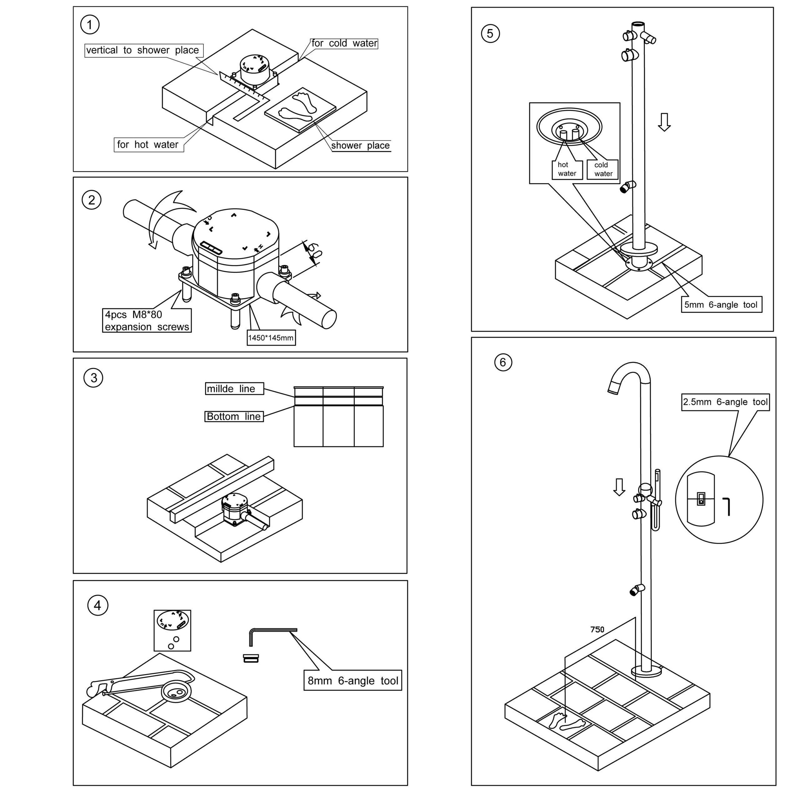 DOCCIA-QUARTU-INOX-5 - SINED | Docce in piscina | Lettini da giardino | Caminetti elettrici! Infrarossi