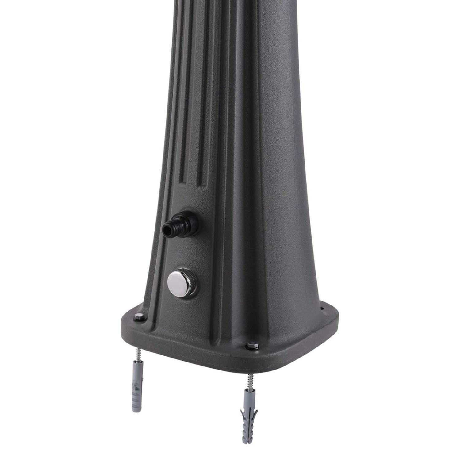 DOCCIA-SOLE-GRIGIA-6 - SINED | Docce in piscina | Lettini da giardino | Caminetti elettrici! Infrarossi