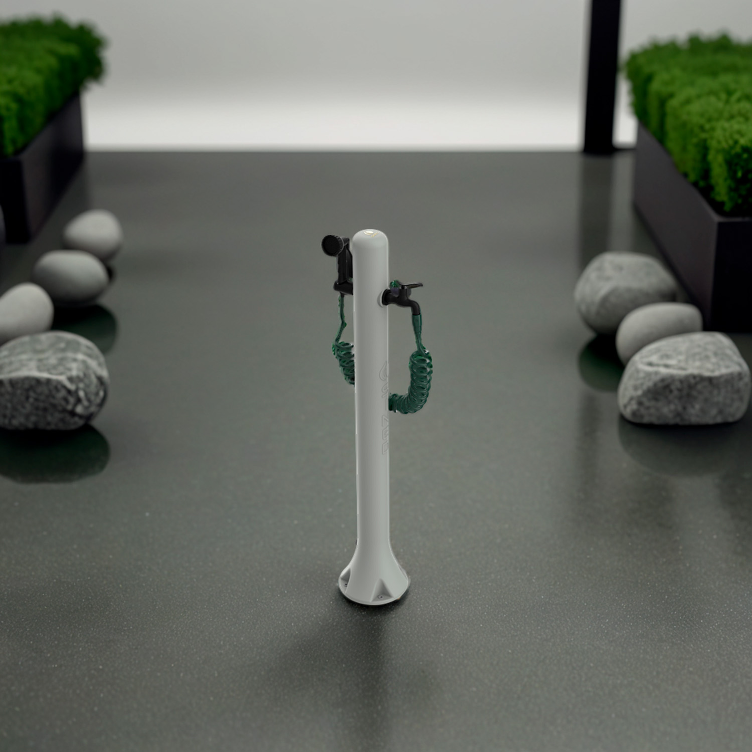 FONTANA-ACQUA-PRO-TORTORA-ambientata - SINED | Docce in piscina | Lettini da giardino | Caminetti elettrici! Infrarossi