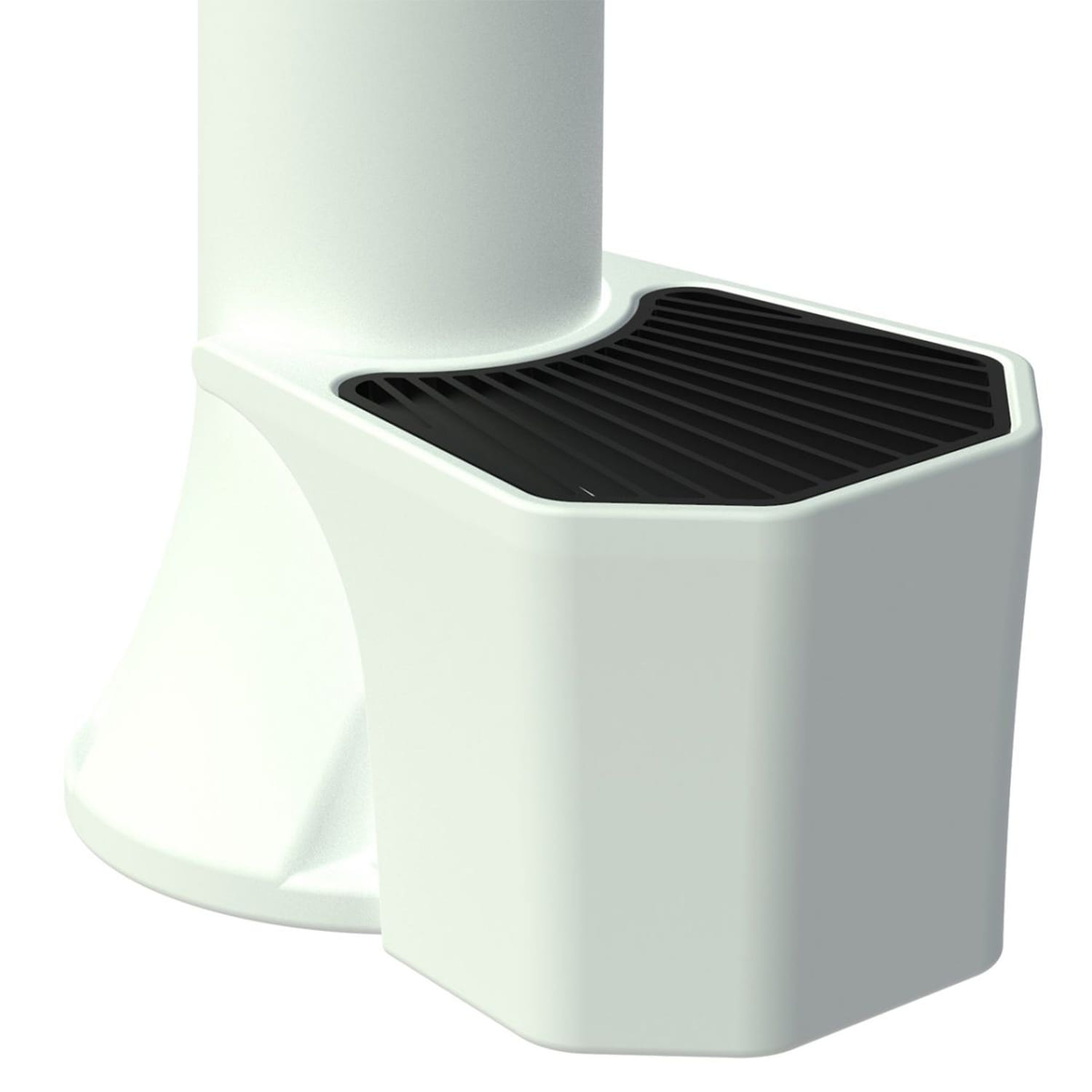 FONTANA-TRITONE-PRO-BIANCA-5 - SINED | Docce in piscina | Lettini da giardino | Caminetti elettrici! Infrarossi