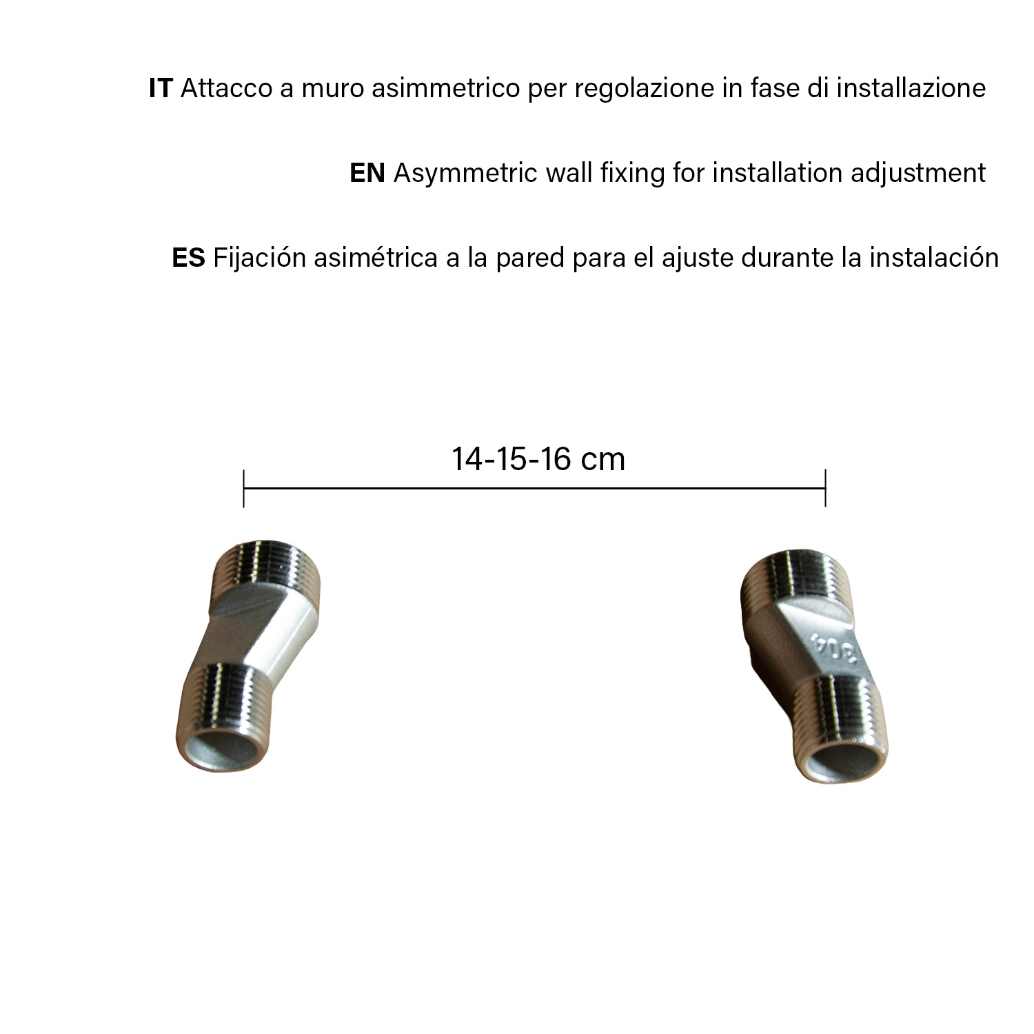 MISCELATORE-MURO-DOCCIA-VASCA-LEVANTE-ORO-ROSA - immagine 3