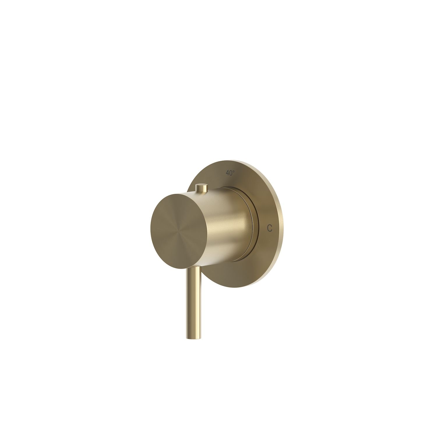 MISCELATORE-MURO-LEVANTE-TERMOSTATICO-ORO MISCELATORE-MURO-LEVANTE-TERMOSTATICO-ORO - immagine 2