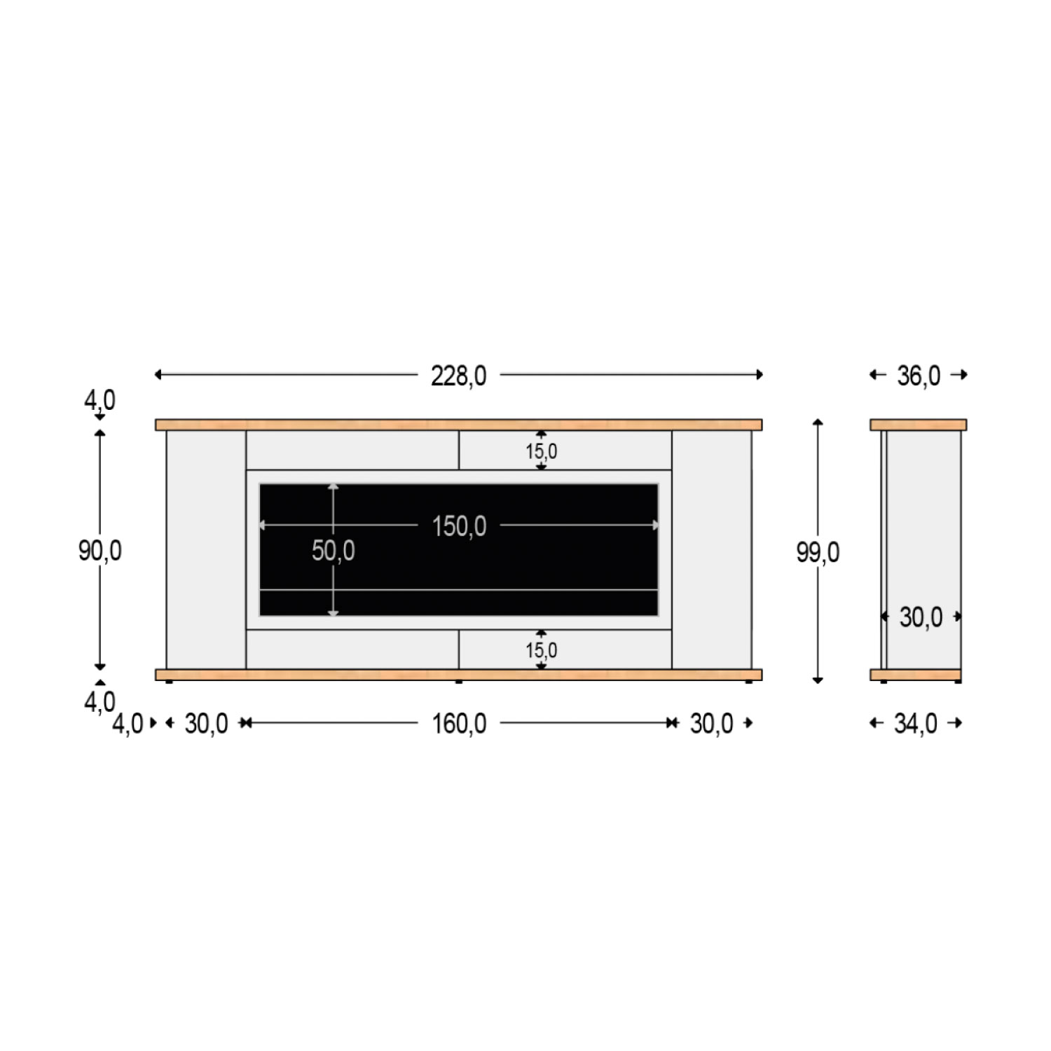 MOBILE-DESIO-150-GRIGIO MOBILE-DESIO-150-GRIGIO - immagine 3