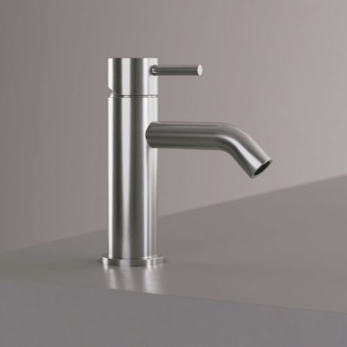 RUBINETTO-LAVABO-LEVANTE-BASSO-INOX