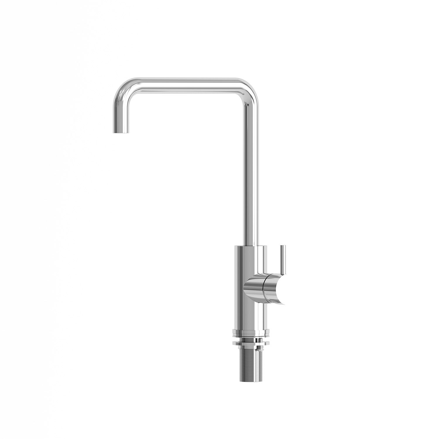 RUBINETTO-LAVELLO-LEVANTE-QUADRO-INOX - immagine 2