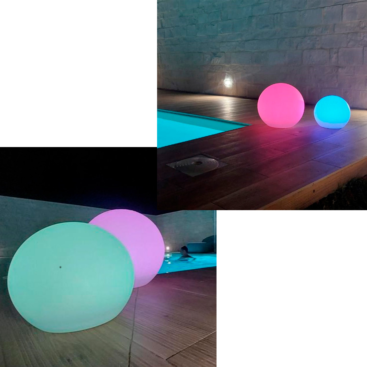 SFERA-LUCE-30-3 - SINED | Docce in piscina | Lettini da giardino | Caminetti elettrici! Infrarossi