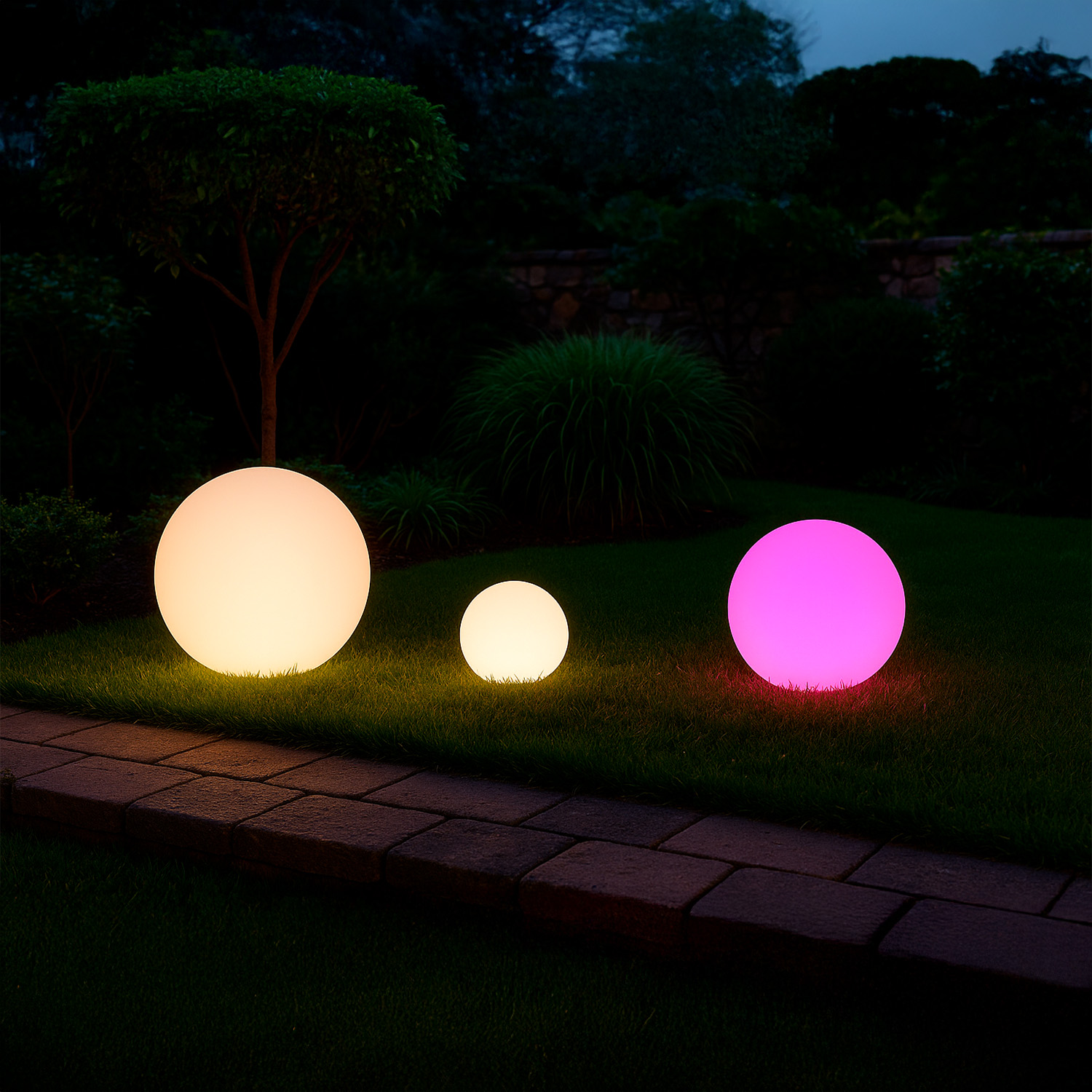 SFERA-LUCE-30-8 - SINED | Docce in piscina | Lettini da giardino | Caminetti elettrici! Infrarossi