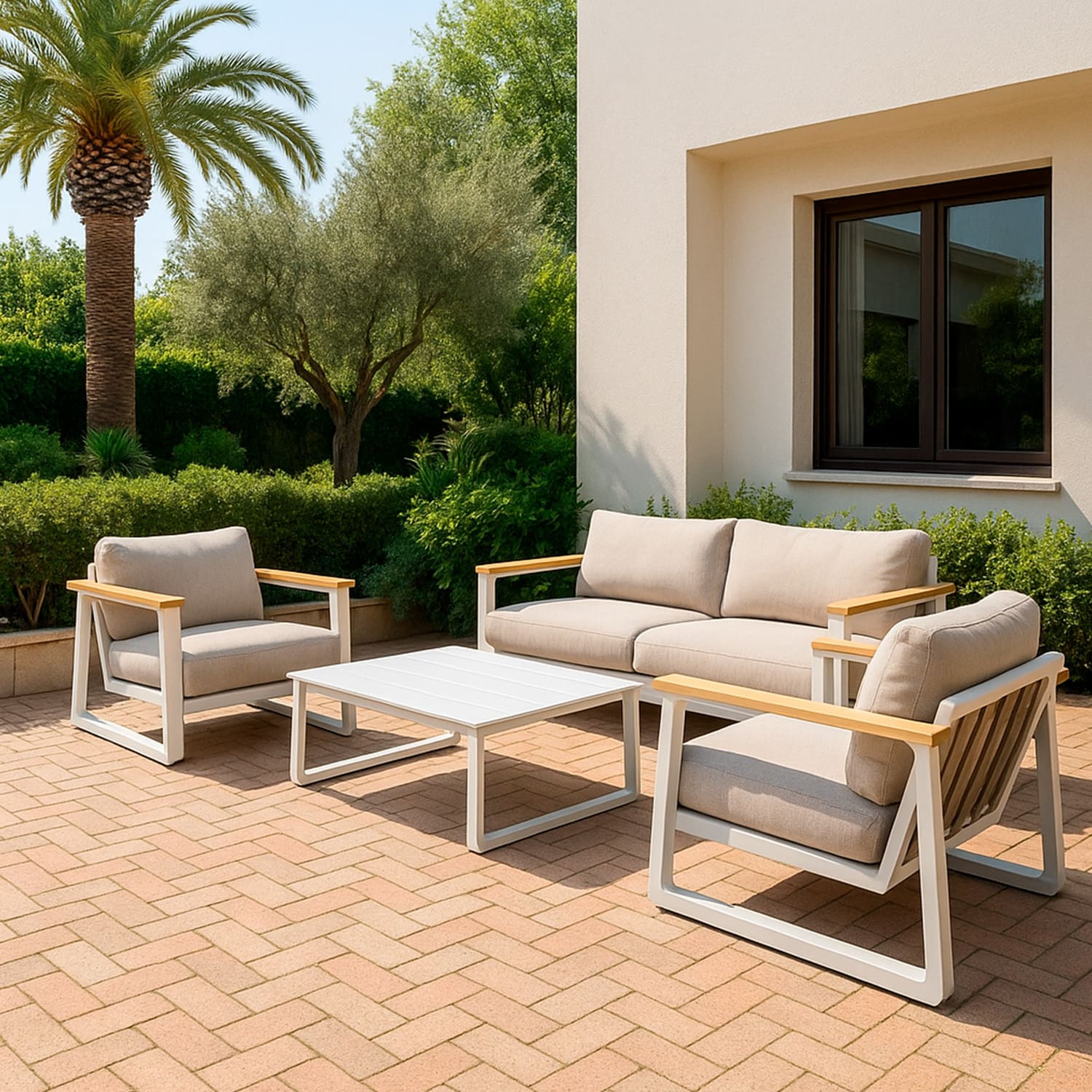 sofas-y-sillones-de-exterior-para-jardines-sinedjpg - SINED | Docce in piscina | Lettini da giardino | Caminetti elettrici! Infrarossi